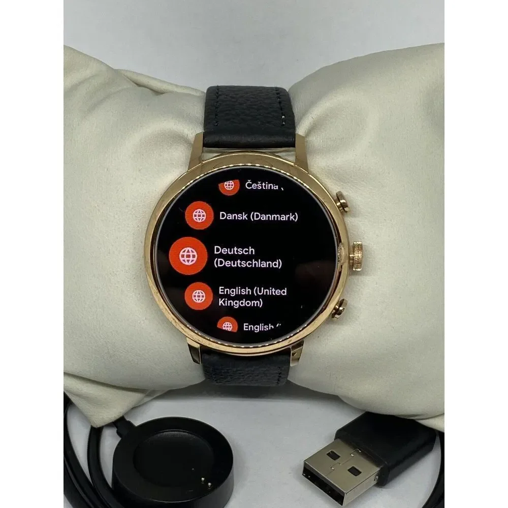 Fossil Gen 4 Authentic Digital Dial Smart Watch Custom Band FTW6018 DC511